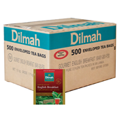 Dilmah English Breakfast Flavoured EnvelopeTea bags 500 / Carton